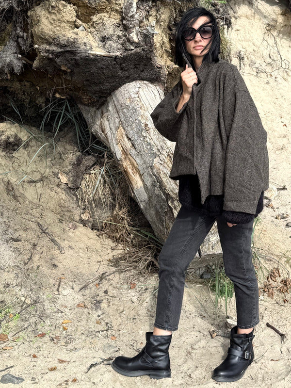 kurtka AMSTERDAM 100% wełna